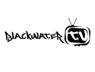 BLACKWATER TV logo design by torresace