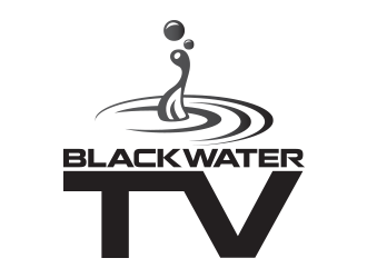 BLACKWATER TV logo design by bismillah