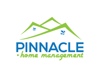 Pinnacle Home Management logo design by AdenDesign