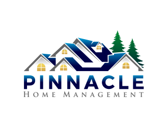 Pinnacle Home Management logo design by SmartTaste