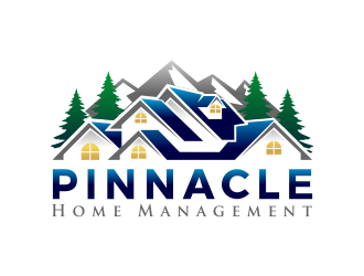 Pinnacle Home Management logo design by SmartTaste