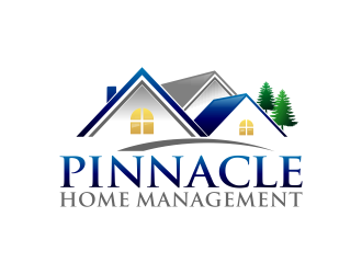 Pinnacle Home Management logo design by Lavina