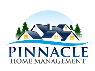 Pinnacle Home Management logo design by jaize