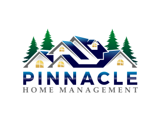 Pinnacle Home Management logo design by SmartTaste