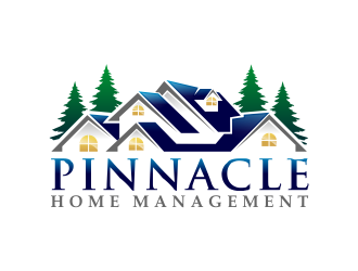 Pinnacle Home Management logo design by SmartTaste