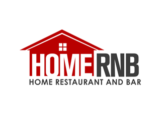 HomeRnB (Home Restaurant and Bar) logo design by kunejo