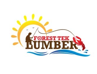 Forest Tek Lumber logo design by shere