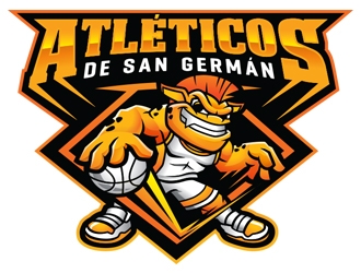 Atléticos de San Germán logo design by ZedArts