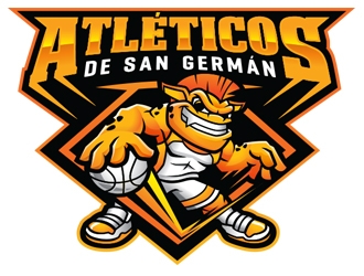 Atléticos de San Germán logo design by ZedArts