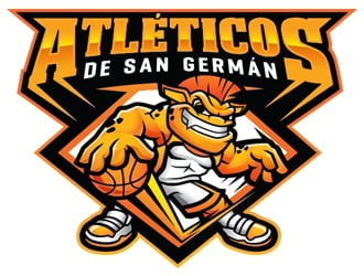 Atléticos de San Germán logo design by ZedArts