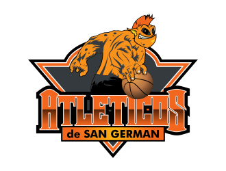Atléticos de San Germán logo design by Kruger