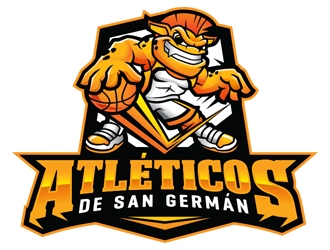 Atléticos de San Germán logo design by ZedArts