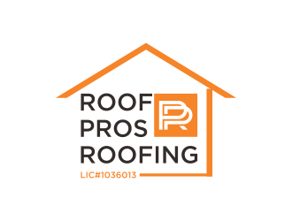 ROOF PROS ROOFING LIC#1036013 logo design by dayco