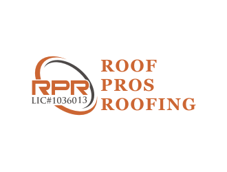 ROOF PROS ROOFING LIC#1036013 logo design by BintangDesign