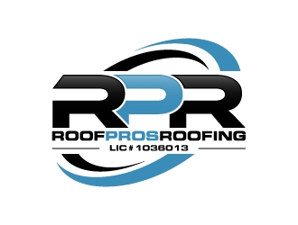 ROOF PROS ROOFING LIC#1036013 logo design by labo