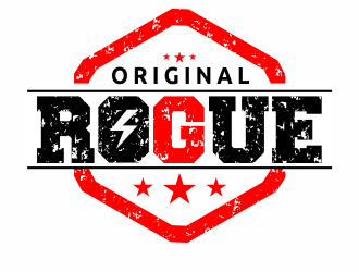 Original Rogue logo design by stark