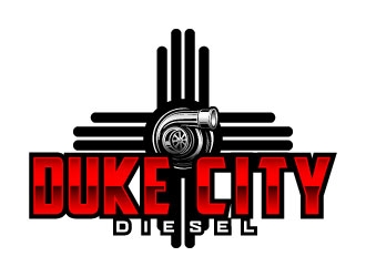 Duke City Diesel logo design by daywalker