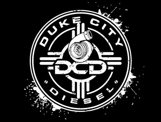 Duke City Diesel logo design by REDCROW