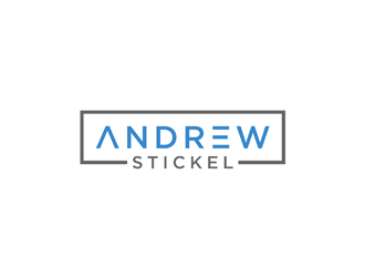 Andrew Stickel logo design by johana