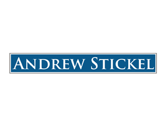 Andrew Stickel logo design by EkoBooM