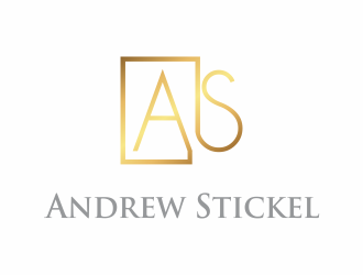 Andrew Stickel logo design by ROSHTEIN