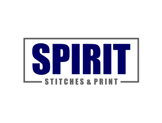 Spirit Stitches & Print logo design by agil