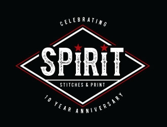 Spirit Stitches & Print logo design by REDCROW