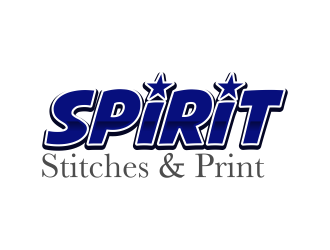 Spirit Stitches & Print logo design by BlessedArt