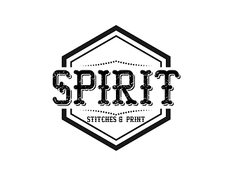 Spirit Stitches &amp; Print logo design by Republik