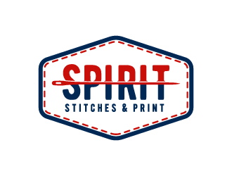 Spirit Stitches & Print logo design by shadowfax