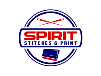 Spirit Stitches & Print logo design by haze