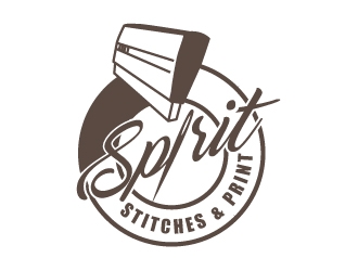 Spirit Stitches &amp; Print logo design by zenith
