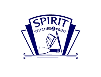 Spirit Stitches & Print logo design by zenith