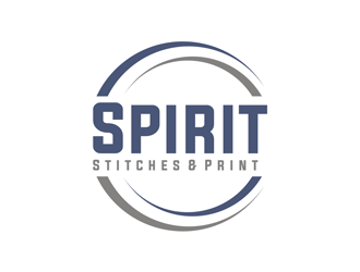 Spirit Stitches &amp; Print logo design by EkoBooM