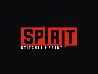 Spirit Stitches & Print logo design by EkoBooM