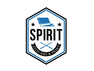 Spirit Stitches & Print logo design by fantastic4