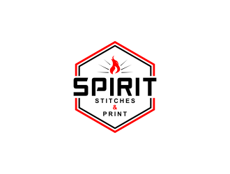 Spirit Stitches &amp; Print logo design by perf8symmetry