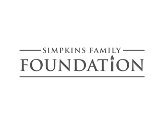 Simpkins Family Foundation logo design by alby