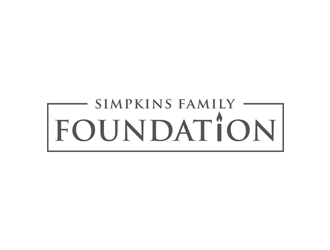 Simpkins Family Foundation logo design by alby