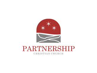 Partnership Christian Church logo design by EkoBooM