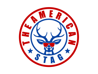 The American Stag logo design by Girly