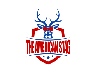 The American Stag logo design by Girly