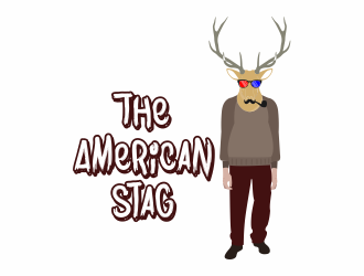 The American Stag logo design by ROSHTEIN