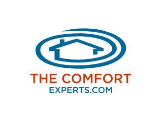 THE COMFORT EXPERTS.COM  logo design by logitec