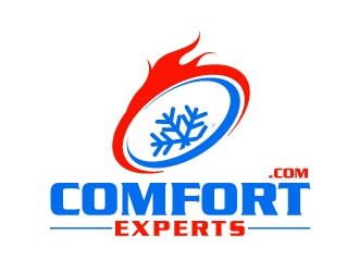 THE COMFORT EXPERTS.COM  logo design by uttam