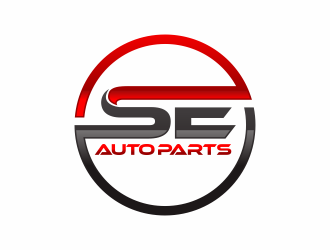 SE Auto Parts logo design by hidro