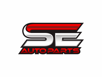SE Auto Parts logo design by hidro