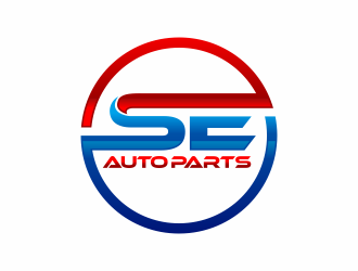 SE Auto Parts logo design by hidro