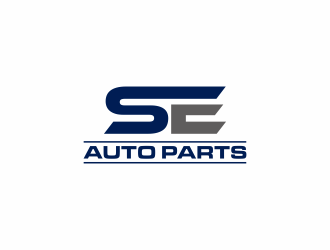 SE Auto Parts logo design by ammad