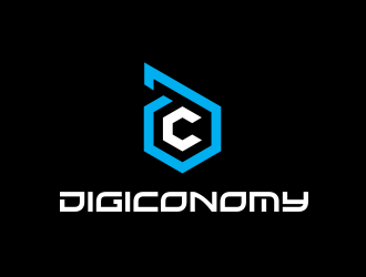 Digiconomy logo design by AisRafa